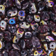 SuperDuo Beads 2.5x5mm Med Amethyst - Sliperit